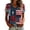 0527liRed2, variant on Womens USA Anniversary 250th V Neck Tshirts Plus Size Causal 1776-2026 Printed Tops Summer 4th of July Independence Day Graphic Tees 0527liRed1 XXXXXL