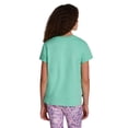 thumbnail image 3 of Reebok Girl’s Printed Short Sleeve Graphic T-Shirt, Sizes 4-18, 3 of 6