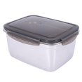 thumbnail image 5 of 2 piezas Rectángulo de acero inoxidable - Caja de almacenamiento Caja sellada Contenedor de alimentos - Lonchera con tapa, 5 of 5