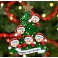 thumbnail image 2 of Alexki DIY Hanging Personalized Ornament - Family of 5 - For Decoration, Tree or Wreath!, 2 of 5