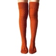 thumbnail image 1 of Txlixc Medias altas de muslo femenino, medias altas de rodilla, medias de punto Txlixc moda, 1 of 5