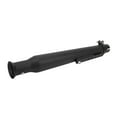 thumbnail image 1 of 45mm/1.8in Motorcycle Exhaust Pipe Motorcycle Universal Modified Exhaust Pipe with Universal Sliding BracketBlack, 1 of 9