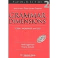 thumbnail image 1 of Pre-Owned Grammar Dimensions 2, Platinum Edition: Form, Meaning, and Use (Paperback) 0838402682 9780838402689, 1 of 1