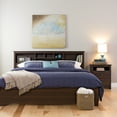 thumbnail image 6 of Prepac King Size Bed Headboard: Stylish Espresso King Headboard with Bookcase for King Size Beds, Freestanding (81.5" W x 43" H x 11" D) - ESH-8445, 6 of 6