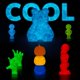 thumbnail image 4 of Filamento para impresora 3D AMOLEN PLA de 1,75 mm que brilla en azul oscuro, 4 of 8