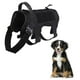 thumbnail image 3 of Arnés para perros con correas elásticas que absorben los impactos, arnés ajustable para pasear perros Negro L, 3 of 9