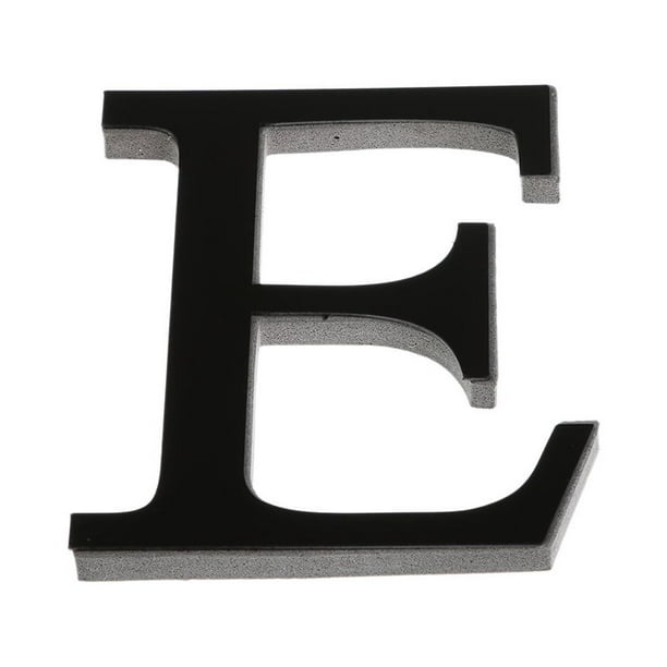 Xihbxyly Pegatina de Pared Acrílica con Espejo para Hacer Tú Mismo, Juego de 26 Letras, Elegante Color Dorado, Fácil de Despegar y Pegar, Decoración Versátil para El Hogar, Sala de Estar, Dormitorio,