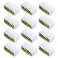 thumbnail image 3 of KAKOWELY 12Pcs Compact White Mini Flower Bed Decors for Desktop Ornaments and Sand Table Layout Decor, 3 of 8