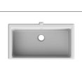 thumbnail image 2 of Nameeks 8090-No Hole Scarabeo 18-2/5" Ceramic Undermount Bathroom Sink - White, 2 of 3