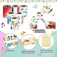 thumbnail image 3 of 160ft Music Borders for Bulletin Board, Music Classroom Decoration, 6 Rolls Musical Notes Bulletin Board Border Rolls, Scalloped Trim for Back to School Office Whiteboard Poster Decor, 3 of 7