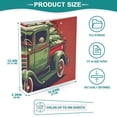 thumbnail image 5 of Christmas Car with Trees 3 Ring Binders 1.5 inch Hardcover File Folders with Interior Pockets A4 Size Organizer for School Office Hospital Set of 2, 5 of 8