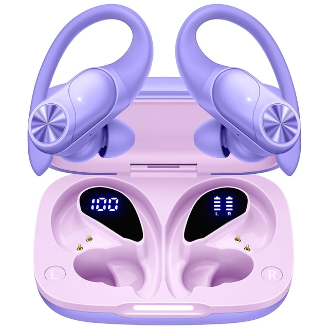 Auriculares Bluetooth, auriculares inalámbricos PocBuds, 80 horas de reproducción