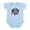 Sky Blue, variant on CafePress - Cobra Commander Body Suit - Baby Light Bodysuit, Size Newborn - 24 Months