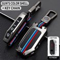 thumbnail image 1 of Car Key Fob Cover Case Protector Zinc Alloy 3 4 5 Buttons Remote Key Case Cover Fob For Kia Seltos Telluride K5, 1 of 12