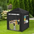 thumbnail image 7 of Kids Playhouse Cover with Zippers Waterproof UV Resistant Sun Protection Outdoor Playhouse Cover Protector, 7 of 7
