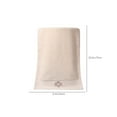 thumbnail image 3 of Fwttom Serviette Coton Épaissie Serviette Visage Douce Absorbante Serviette Compagnon Cadeau, 3 of 6