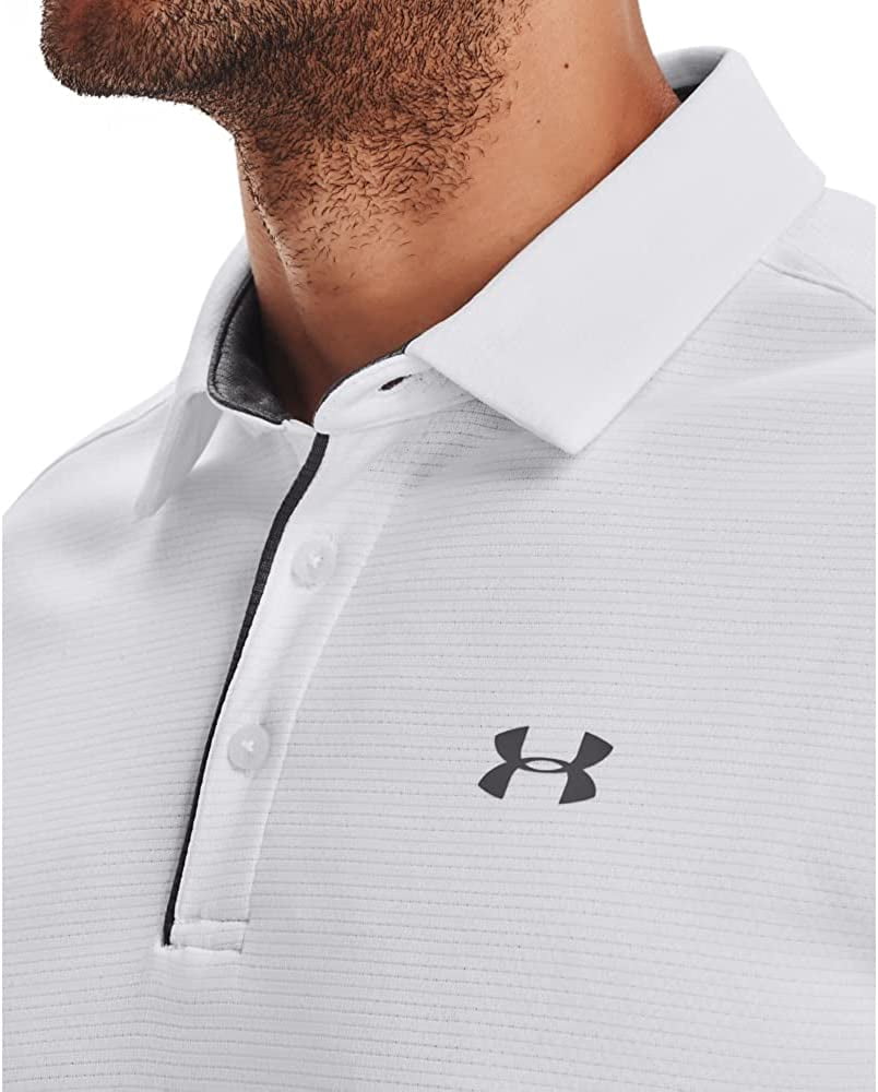 Under Armour Tech Polo Shirt - L - White