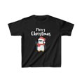 thumbnail image 2 of Santa Penguin Kids Christmas Shirts for Boys Funny Christmas T Shirts for Boys Cute Kids Christmas Gift, 2 of 6