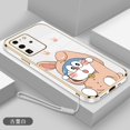 thumbnail image 1 of Doraemon Rabbit casing Para SAMSUNG Note 20 ULTRA 10 PRO M23 4G F22 M22 M32 F23 M11 Funda De Moda De Dibujos Animados De Lujo Suave Cámara De Protección De La, 1 of 4