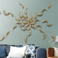 thumbnail image 4 of 2 Piezas de Resina Carpa Pez Dorado Adorno Colgante de Pared Figura de Pez Personalizada para Decoración de Pared de Fondo de Restaurante, 4 of 5