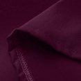 thumbnail image 6 of BiZtdJrK Scrub 2 Piece Outfits for Women Short Sleeve V Neck Scrubs Tops and Pants Sets Stretch Nursing Uniform with Pockets Birthday Gift Wine M, 6 of 8