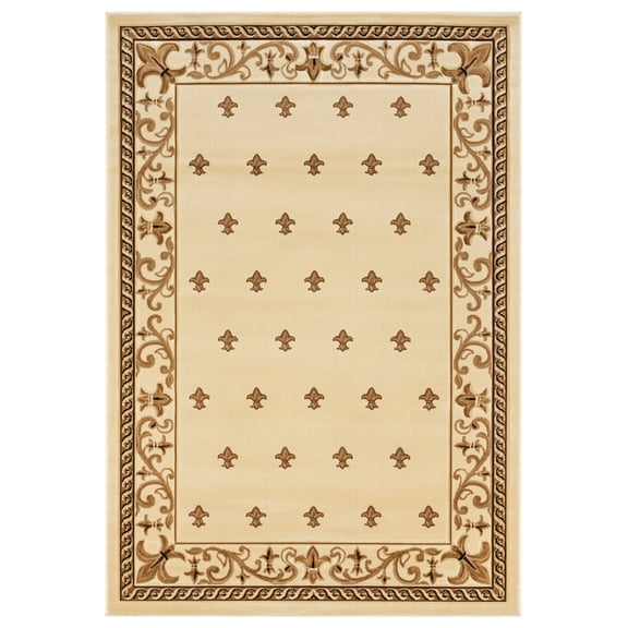 United Weavers Bristol Area Rug 2050 11626 Wington Beige Dotted Repeated 7' 10" x 10' 6" Rectangle