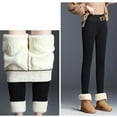 thumbnail image 6 of KDFJPTH Fashion Casual Women Printed Span Ladies High Waist Keep Warm Long Pants Thermal Pants for Men Cold Weather plus Thermal Underwear for Women, 6 of 9