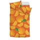 thumbnail image 1 of Juego de cama con fondo naranja, 1 of 5