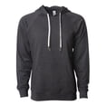 thumbnail image 1 of Independent Trading B11376097 Unisex Lightweight Loopback Terry Hooded Pullover, Charcoal Heather - 2XL, 1 of 2