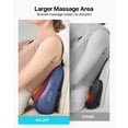 thumbnail image 4 of ALLJOY Cordless Back Massager with Heat, Shiatsu Neck and Back Massager for Deep Tissue, 3D Kneading Massage Pillow for Neck, Back, and Shoulders, Gifts for Men Women, 4 of 11