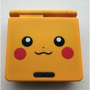Restored Game Boy Gameboy Advance GBA SP - New Shell - Pikachu Edition (Refurbished)