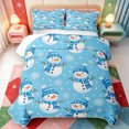 thumbnail image 2 of Manfei Whimsical Animals Twin Quilt Set,Cute Christmas Candy Cane Twin Coverlet Set,2 Pieces,1 Bedspread and 1 Pillowcase, 2 of 7