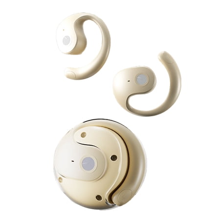 Small Coconut Ball TWS BT Earphones New Generation BT5.4 Earphones Ear Hanging Non in Ear Large Capacity Long Range