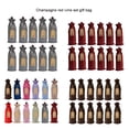 thumbnail image 4 of Ounissouiy 12 bolsas de regalo para botellas de vino, festival de arpillera, boda, vacaciones, hogar, comedor, Bar, decoración de champán, bolsa Kits de decoración para fiestas color mezclado, 4 of 6