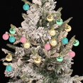 thumbnail image 5 of PENGXIANG Christmas Ball Decoration Christmas Tree Decoration Shatterproof Christmas Tree Decoration Lanyard Multicolor Party Decoration Ornament Ball Decoration Pendant, 5 of 5