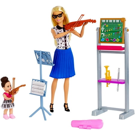Barbie Careers Music Teacher Doll & Student Doll (Best Careers For Midlife Career Changers)