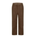 thumbnail image 4 of Dovford Men's Stretch Corduroy Pant (Classic and Straight Fit) Fleece Lined Pants Casual Stretch Dress Pants, 4 of 6