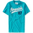 thumbnail image 1 of Camiseta de béisbol Aeropostale para hombre, verde, grande, 1 of 2