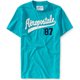 thumbnail image 1 of Camiseta gráfica de béisbol Aeropostale para hombre verde extra pequeña, 1 of 2