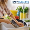thumbnail image 5 of SereneLife 11 Piece Pots and Pans Non Stick Kitchenware Cookware Set, Gold, 5 of 7