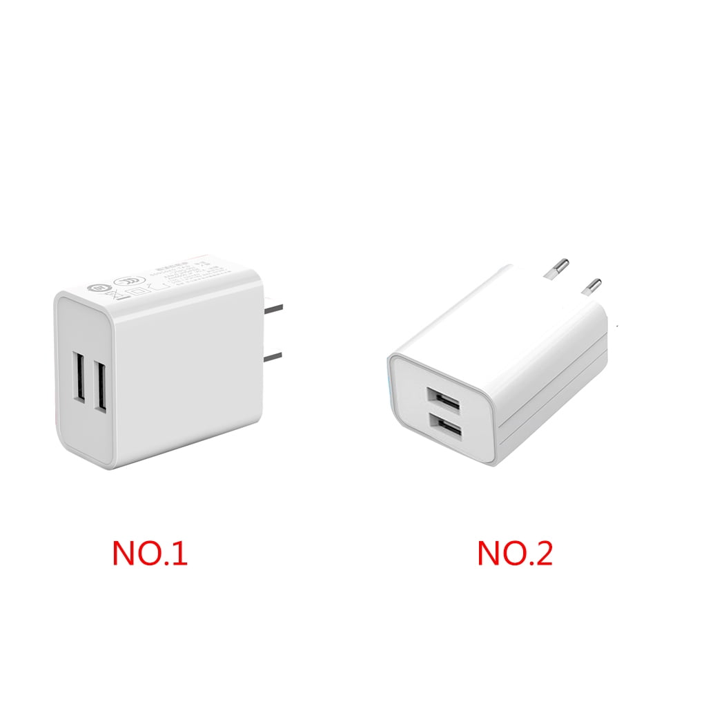 Chargeur Mural 38W 8-en-1 Multi USB - Prise UK - Charge Rapide - Jaune - Neuf