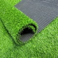 thumbnail image 4 of Césped de césped artificial, tapete de césped sintético realista de 0.8 pulgadas, paisaje de césped de jardín para interiores y exteriores para mascotas, alfombra de césped falso con orifici, 4 of 5