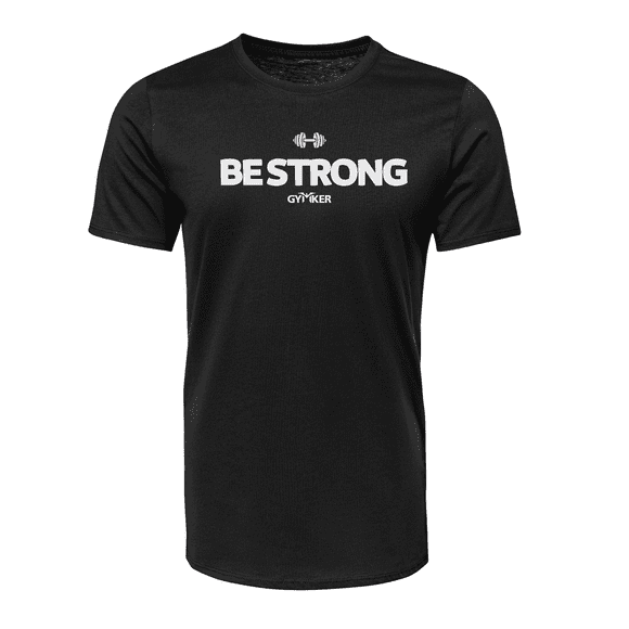 Playera para entrenamiento deportivo Be Strong Overside GYMKER Playera Estilo Overside
