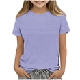 thumbnail image 1 of Top de Manga Larga de la Moda de los Niños de Color Sólido Cuello Redondo Suelto Y Casual Tops para el Uso Casual Diario, Interior, Regreso a Casa, Fiestas de Cumpleaños, Vacaciones, Fotografía, 1 of 5