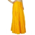 thumbnail image 3 of Phagun Skirt Long Maxi Skirt Beach Wear Cotton Summer Wear Clothing, 3 of 4