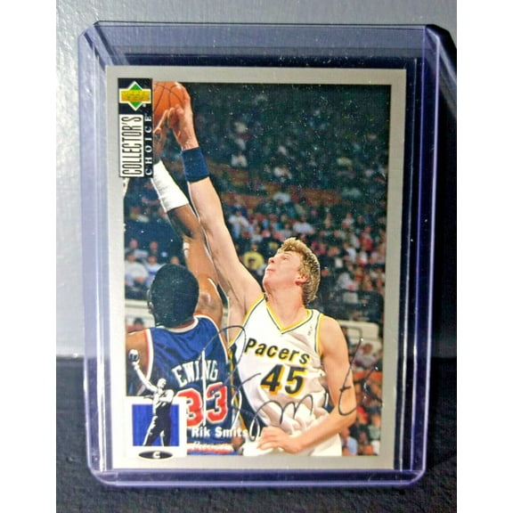 1994-95 Rik Smits Upper Deck Collector's Choice Silver Signature #45 Card