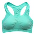 thumbnail image 4 of Spdoo Women Racerback Sports Bras - Removable Padded Seamless High Impact Support Workout Yoga Gym Activewear Bra Wire Free Breathable Bra, 4 of 6