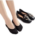 thumbnail image 6 of CAILDANL Womens No Show Thin Socks Cotton Nylon Low Cut Liner Non Slip hidden Invisible Socks for Flats Sneaker 4-6 pack, 6 of 7