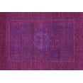 thumbnail image 1 of Ahgly Company Indoor Rectangle Abstract Purple Modern Area Rugs, 5' x 8', 1 of 4