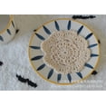 thumbnail image 4 of ROSOZ 4 inch round multi-piece hand-woven coaster, vintage crochet lace heat-resistant table mat, suitable for a variety of occasions, 4 of 4